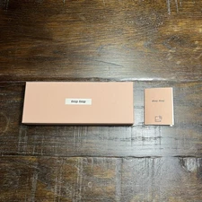 Miu Miu Scarf Pink Box 9x3.5x1.5” Ribbon Ties Enclosure Cards Gift Storage