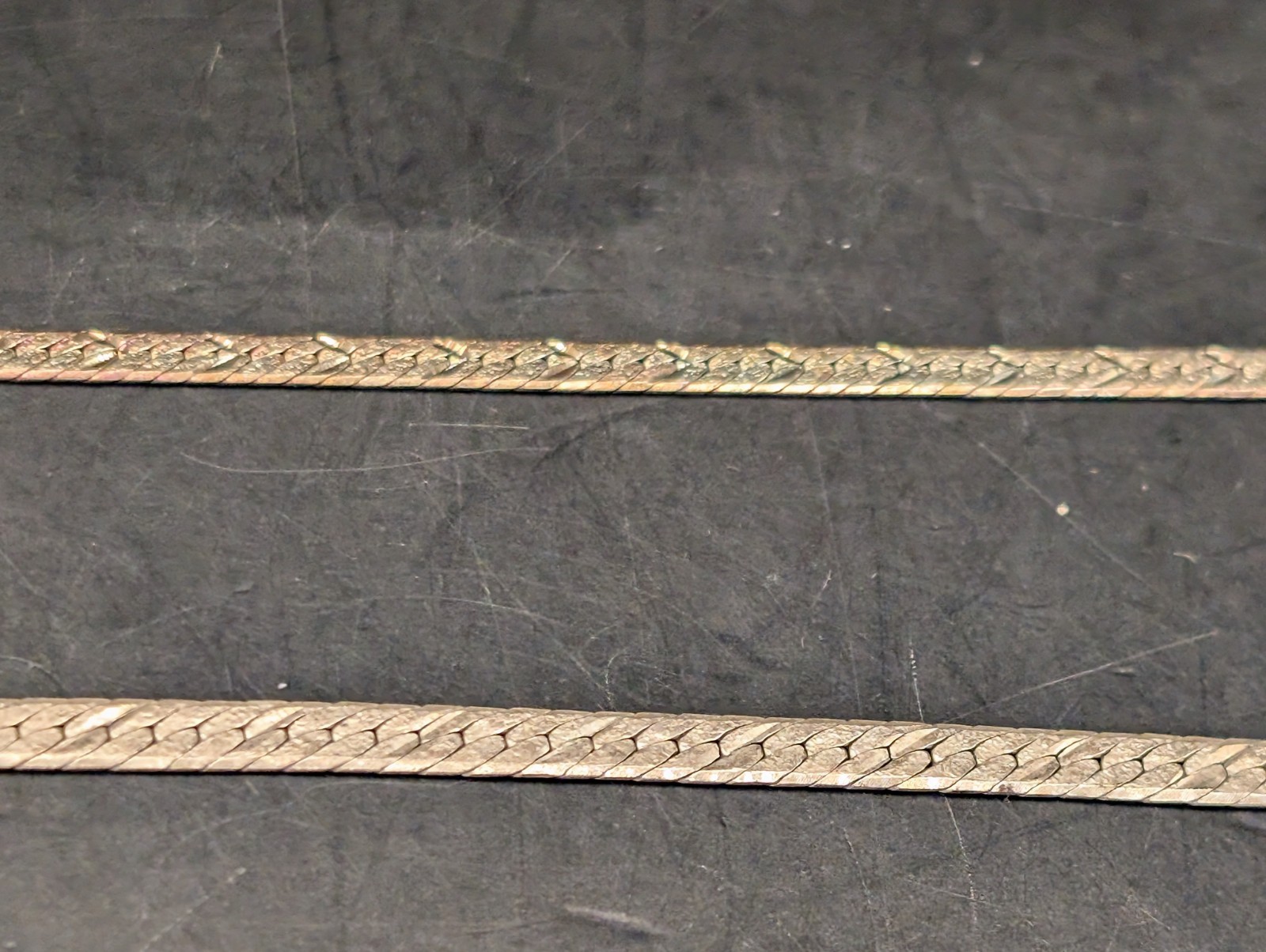 🔥 ITALY SOLID STERLING SILVER MESH TREAD WEAVED … - image 3