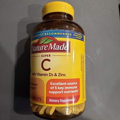Nature Made Super C Immune­ Complex 900 mg 200 Tablets!!