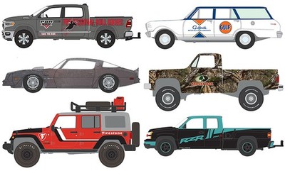 Auto World AWBC003-CASE 1/64 Big Country 2025 Edition 1 Diecast Set