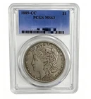 1889-CC Morgan Silver Dollar Vintage Collectible Coin