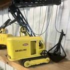 Tonka Vintage Pressed Steel Dragline Tracked Construction Vehicle Yellow/Black