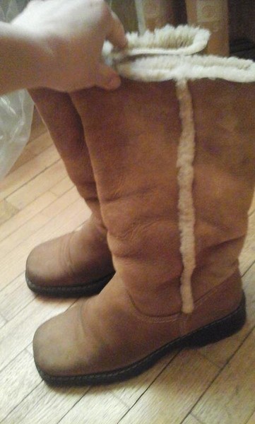 Women Canadienne Boots Mustard 37.5