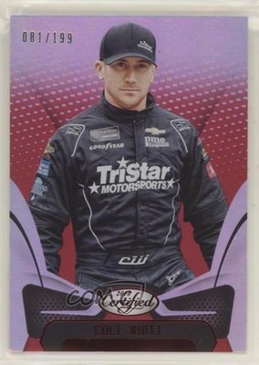 2018 Certified Red 81/199 Cole Whitt #79 1u6