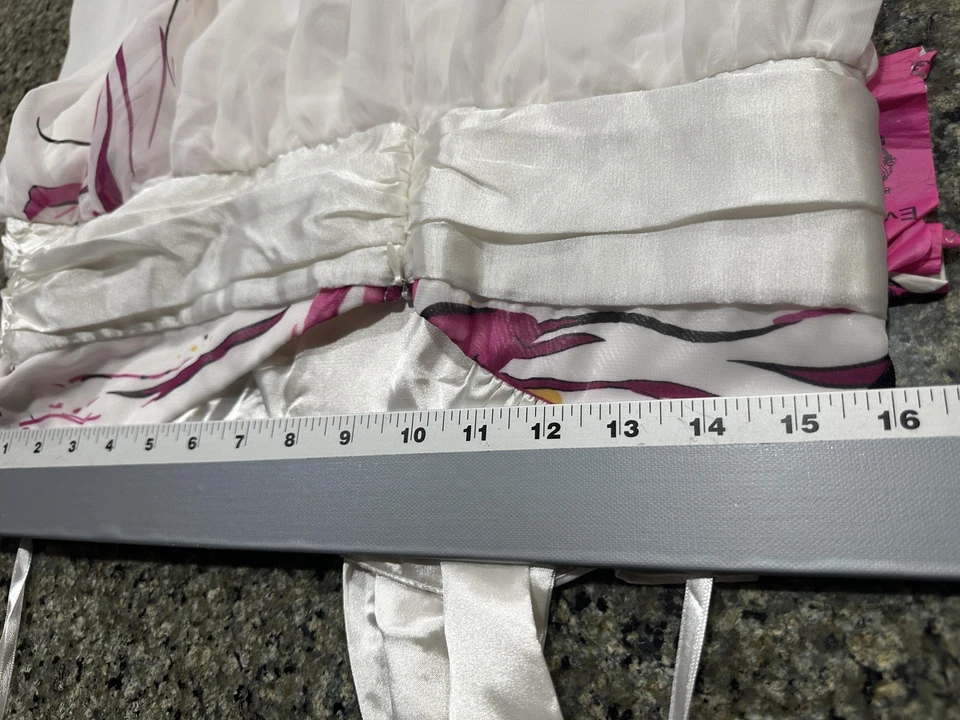 Ever-Pretty платье женщин 18 официальный ассиметричный атлас шифоновое платье цветочный - Изображение 4 из 4