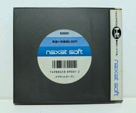 Naxat Open Golf (PC Engine) Case, Manual & Hu Card.
