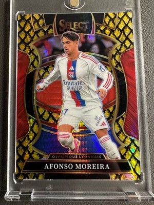 Afonso Moreira /10 Snakeskin SP Panini Select Ligue 1 2026 Lyon Bayer Leverkusen