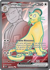 Pokemon TCG Persian ex del Team Rocket 219/182 ITA EXC/NM Destined Rivals FA