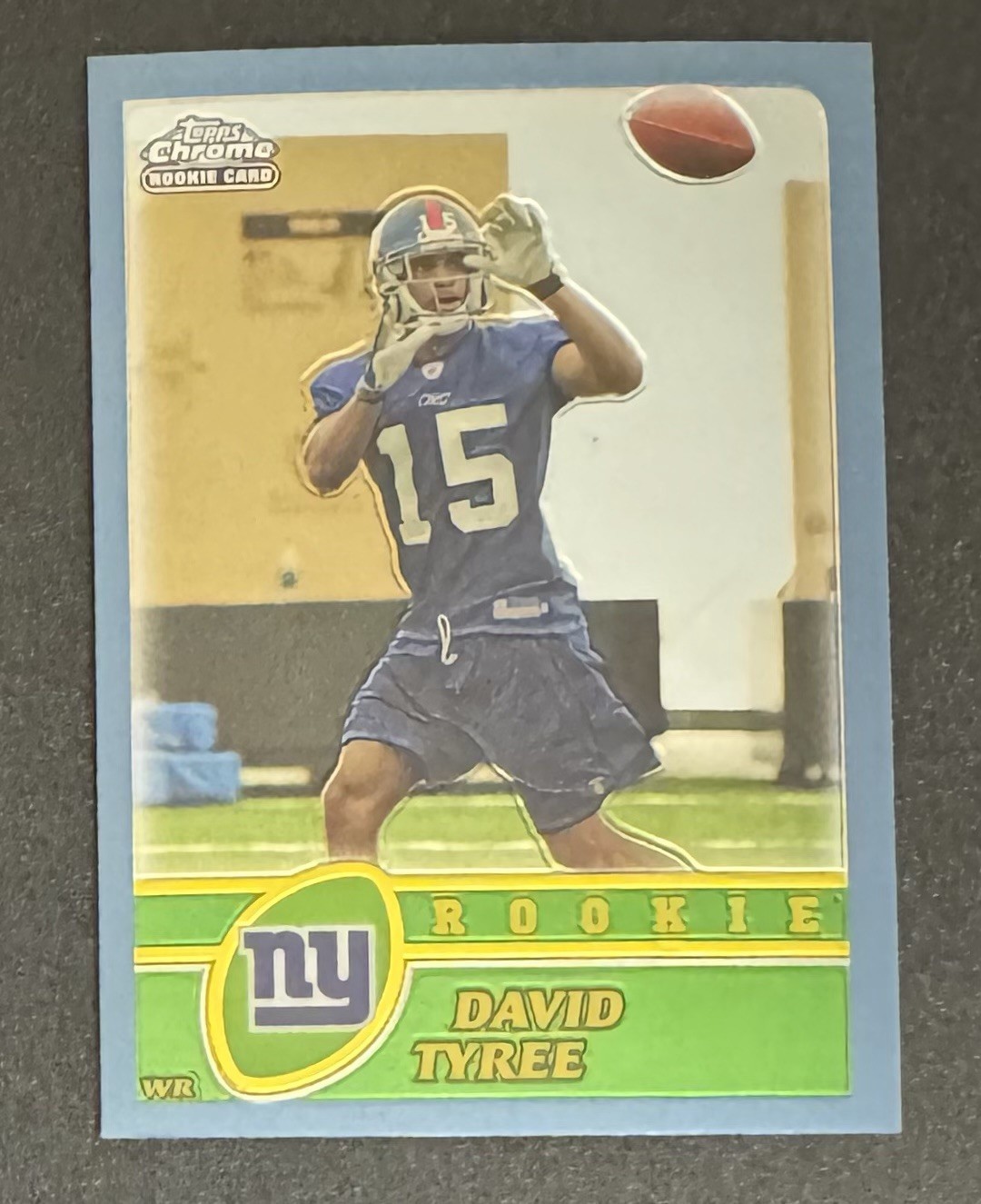 David Tyree 2003 Topps Chrome ROOKIE #260 - New York Giants
