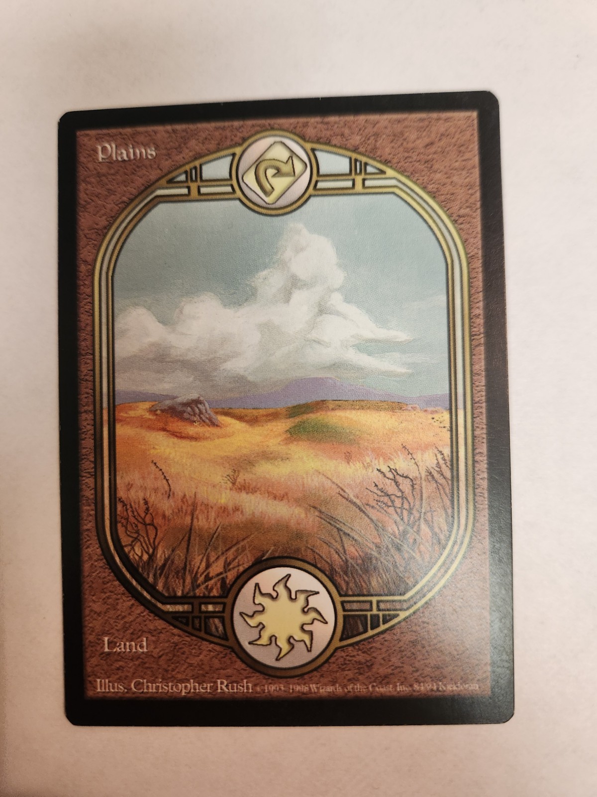 Plains (UGL) Unglued Regular Near Mint NM MTG