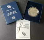 2017 W Burnished $1 American Silver Eagle Dollar