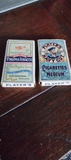 Empty Players Navy Cut 10 Medium Cigarette Packet Pack Box Vintage 