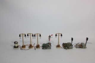 116/106 50 Märklin H0 Lampen Leuchten Signal Konvolut