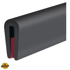 Rubber Edge Trim, Self-Adhesive Rubber Edge Trim, Edge Protector for Sheet Me...