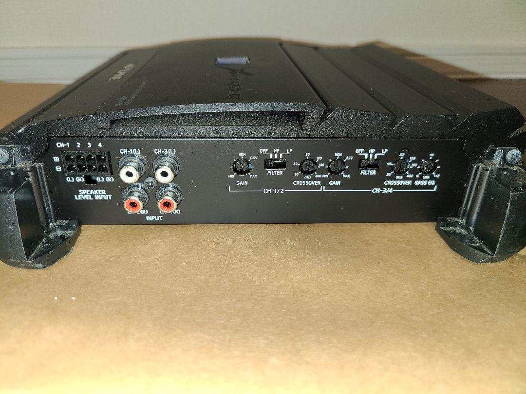 アルパイン MRX-F30 MAX650w 4チャンネル デジタル パワーアンプ アルパイン MRX-F30 MAX650w 4チャンネル デジタル パワーアンプ
