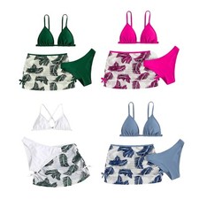 Kids Baby Girls Swimsuit Wetsuit Bathing Suit Beach Rashguard Summer Bikini Set