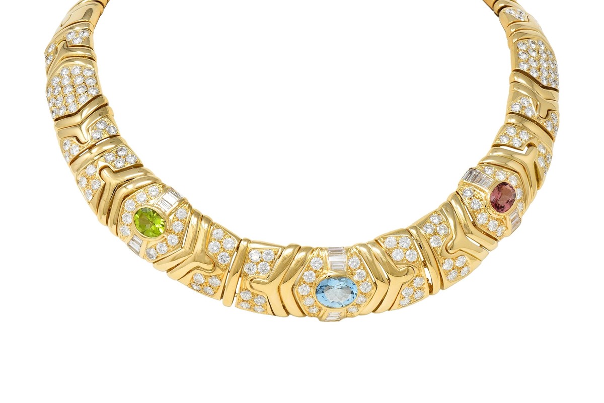 BVLGARI ゴールド 円形チャーム BVLGARI ブルガリ K18 750 YG / SS イエロー ゴールド