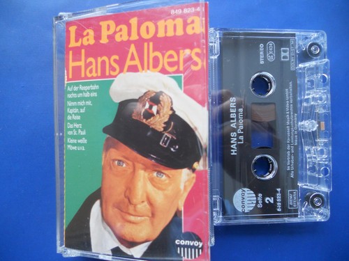 HANS ALBERS - LA PALOMA - MC MUSIK KASSETTE - ZUSTAND GUT @R04
