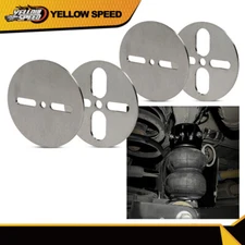 Universal Air Ride Mount Plates Upper Lower Dual or Single Port 2500 2600 Bag