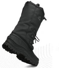 Size 11 NORTIV8 Men's Winter Snow Boots Waterproof Mountaineer-2M Black