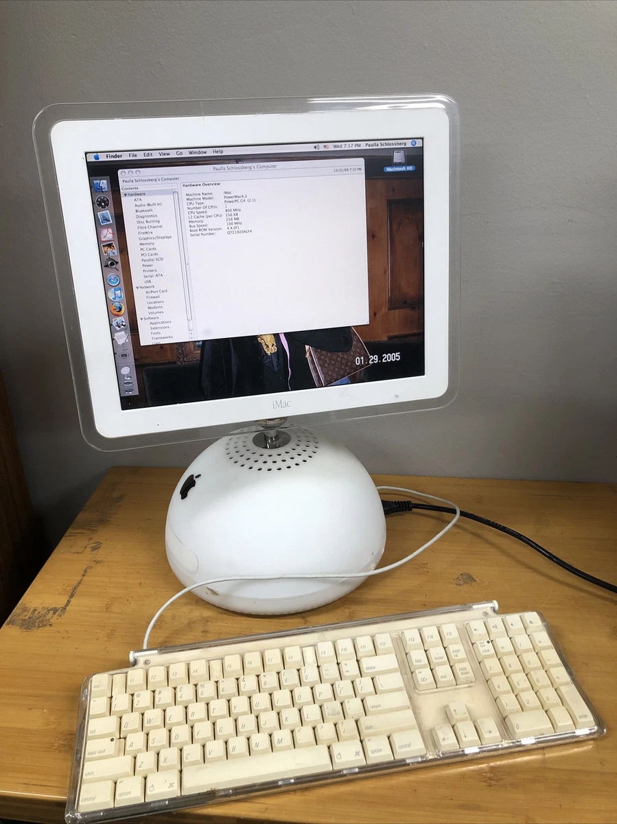 Apple iMac G4 15-inch マウス・キーボード・スピーカー付き
