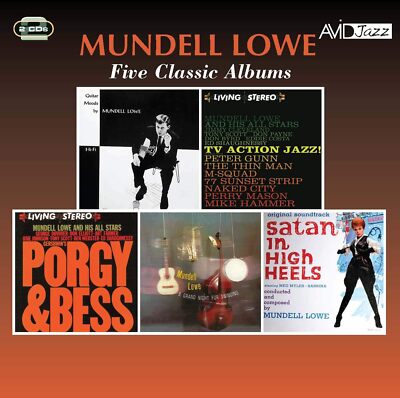 Five Classic Albums Guitar Moods  TV Action Jazz  Porgy  Bess  A Grand Night For