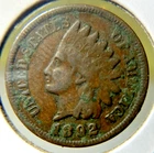 1892 Indian Head Penny F+ Better Grade  10.25