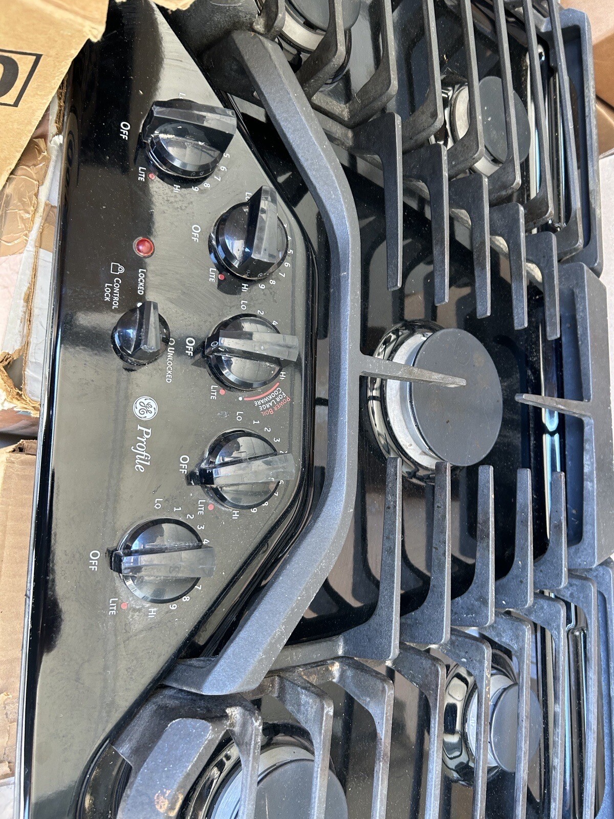 General Electric 36 In Cooktop 5 Burners BuiltIn Gas Stove Top eBay