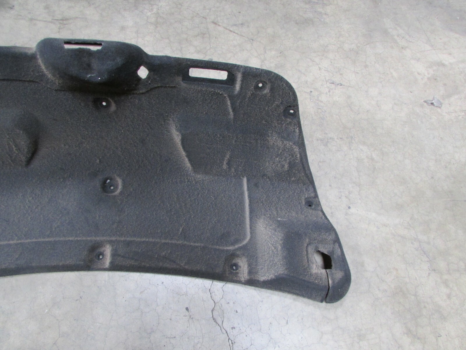 Maserati Quattroporte, Trunk Lid Carpet, Used, P/N 67002494