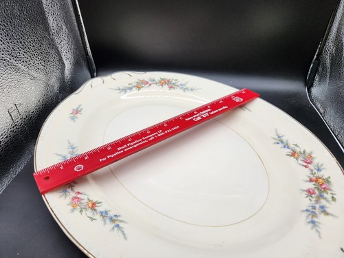Homer Laughlin L41 N5 Georgian Eggshell Cashmere 15.5"x12" Oval Serving Platter - Picture 3 of 6
