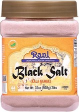 Rani Black Salt Powder Kala Namak Mineral 32oz 2lbs 908g Bulk PET Jar