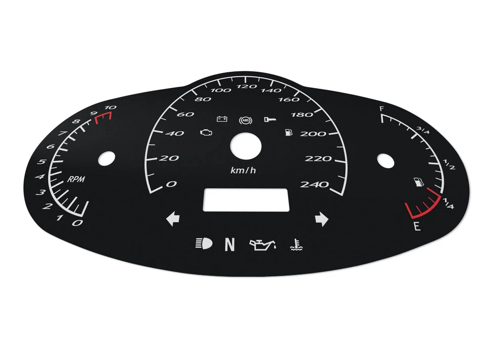 Harley-Davidson V-ROD - Speedometer dials MPH to KM/H Gauges - Image 4 of 4