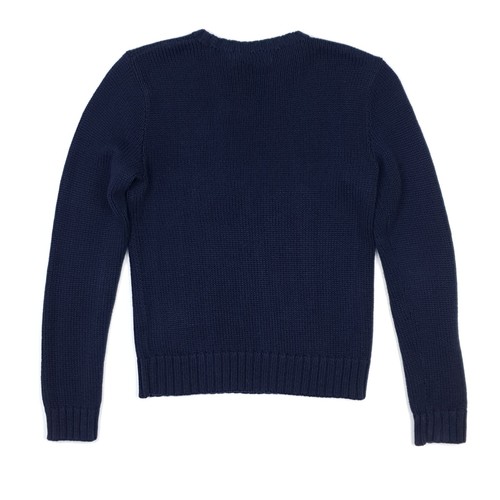 Polo Ralph Lauren American Flag Jumper Medium UK 10 12 Women Sweater USA Blue - Picture 12 of 17