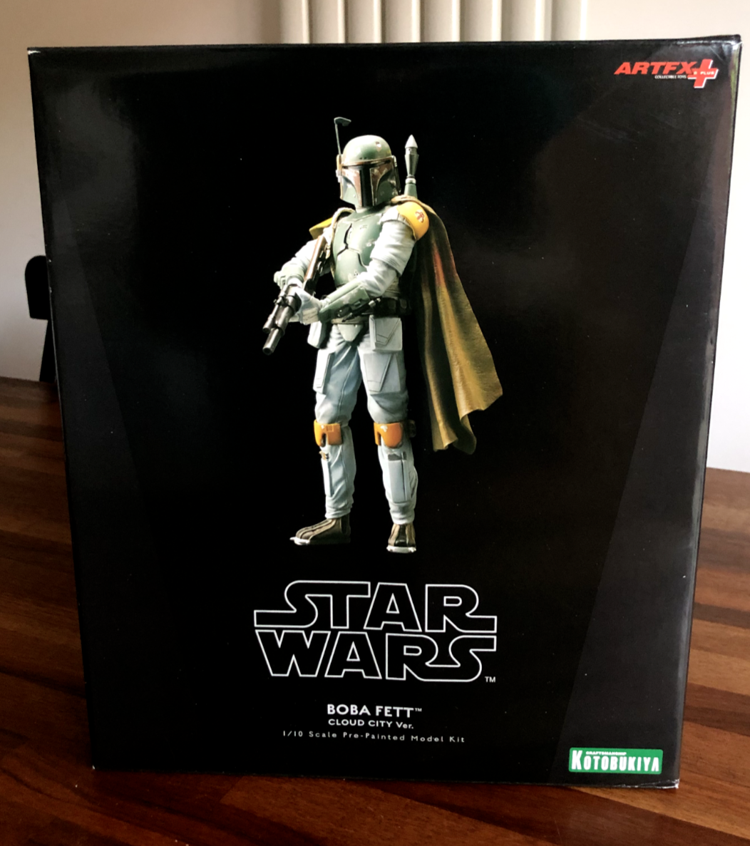 スターウォーズ ARTFX＋ BOBA FETT　CLOUD CITY ver Star Wars Kotobukiya ArtFx - BOBA FETT Cloud City Ver 1/10