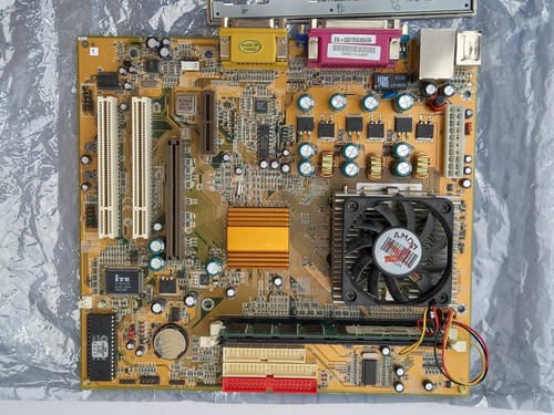 Socket 462 Rev: 7.0 MOBO@DURON 800 CPU~AMD Heatsink & Fan@RAM@SOUND@LAN@I/O - 第 2/12 張圖片