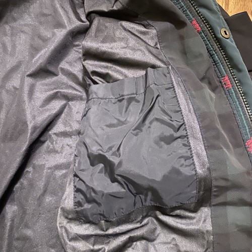 Giacca Tourney Gore Tex vintage anni 80 uomo grande nero verde full zip snap - Foto 7 di 11