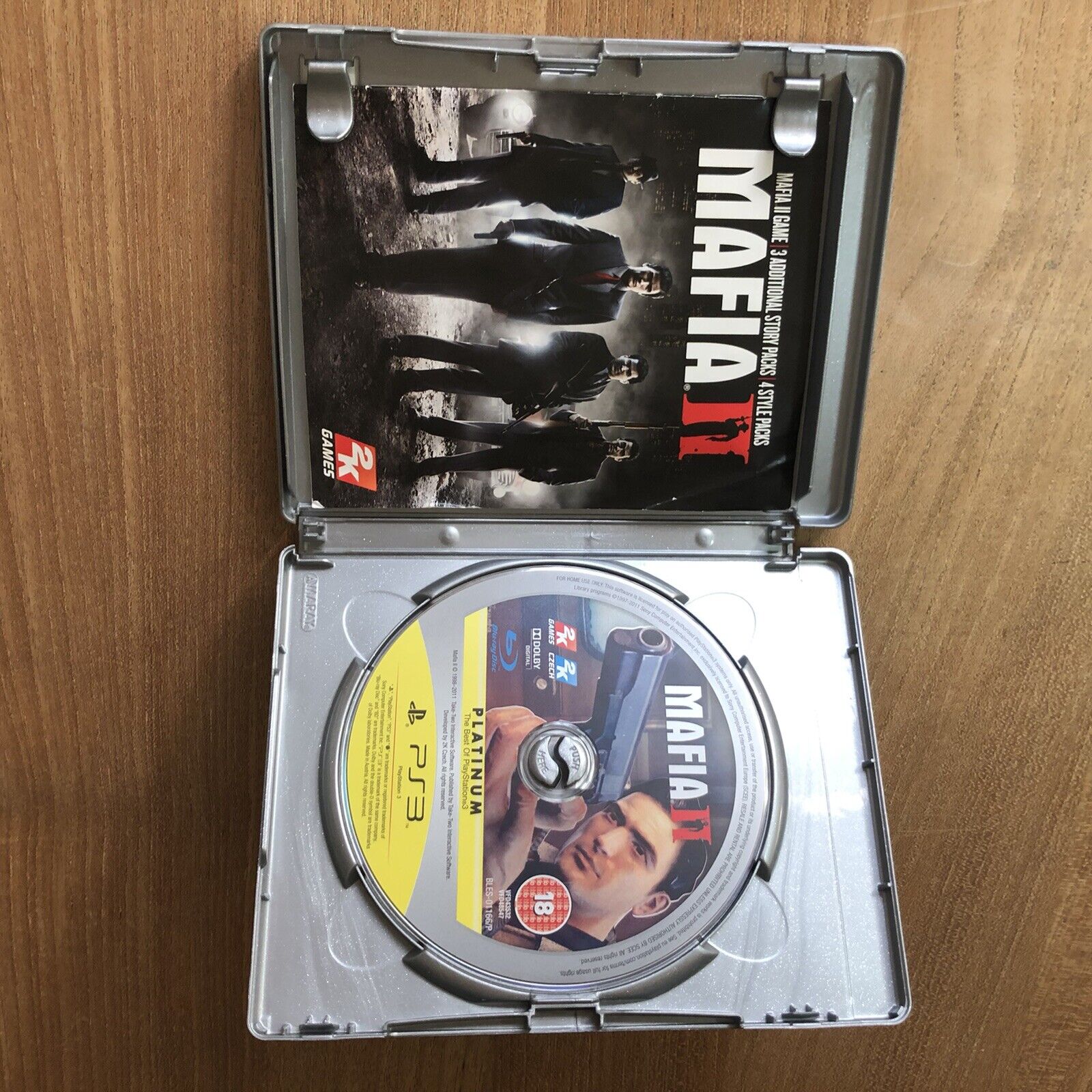 Mafia II 2 (Playstation 3) PS3 Complete! Tested Works! Great!