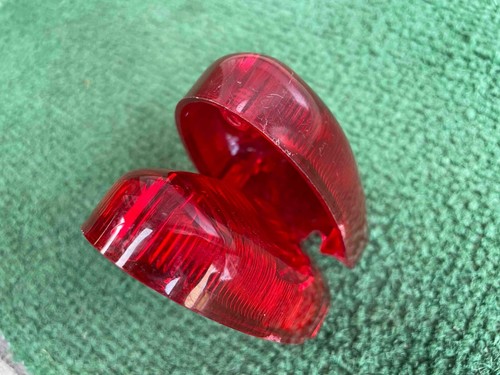 Pair 1954 Plymouth Tail Light Lamp Lenses PLYAZ Mopar Parts Cranbrook Belvedere - Foto 14 di 16