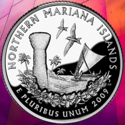 QUARTER  NORTH.MARIANA ISLANDS 2009 P Unc  674#   