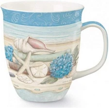 Cape Shore Stories of the Sea Cermaic Coffee or Tea Mug/Cup,Mugs