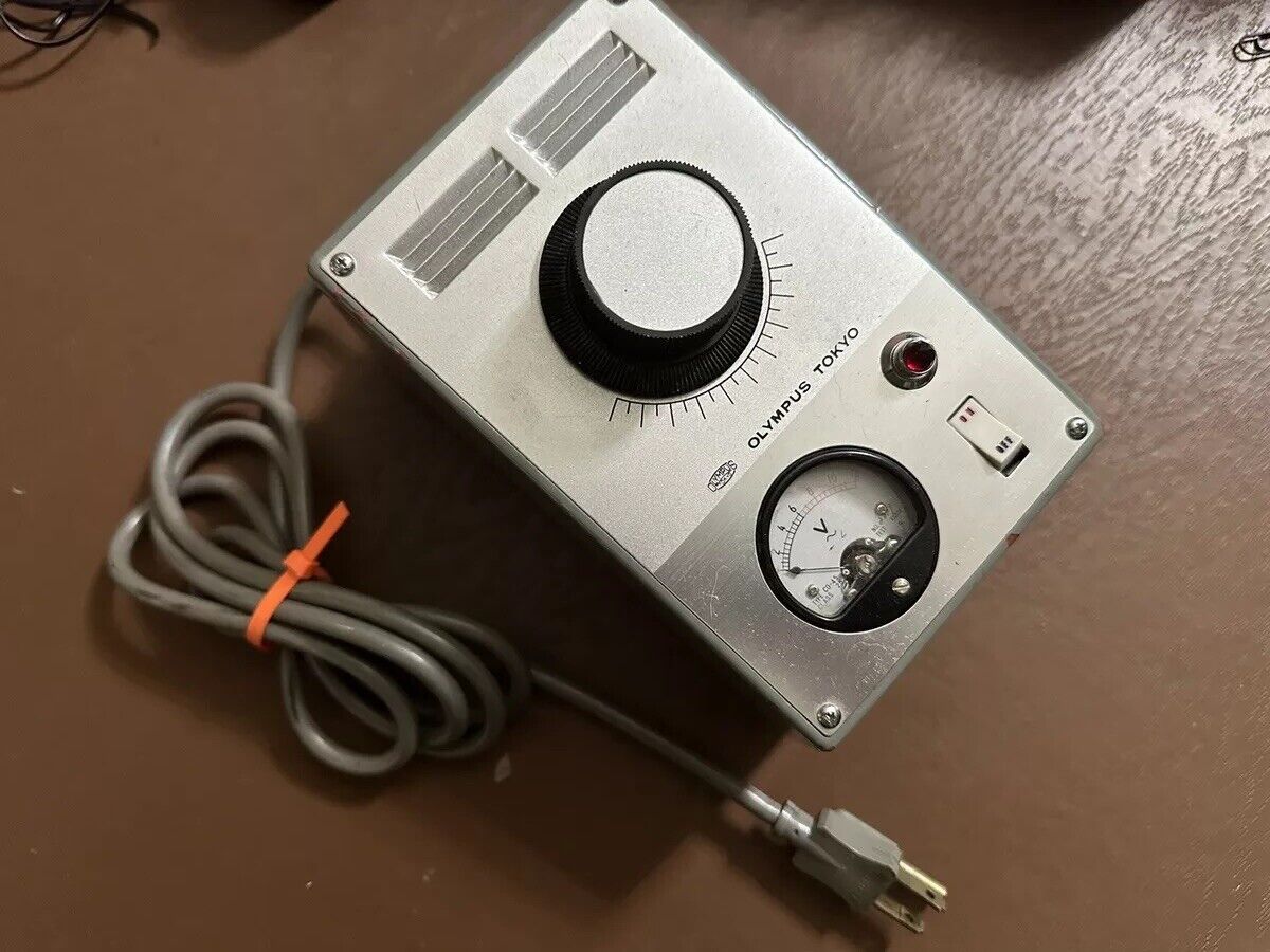 Olympus TOKYO TE-II Optical Transformer Microscope Power Olympus TOKYO TE-II Optical Transformer Microscope Power