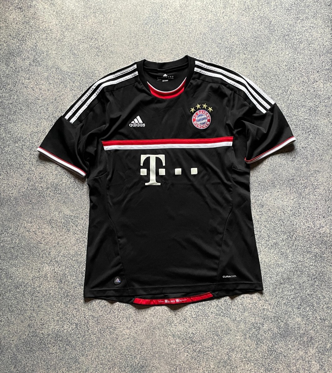 BAYERN MÜNICH 2011 2012 THIRD FOOTBALL SHIRT SOCCER JERSEY ADIDAS Size L