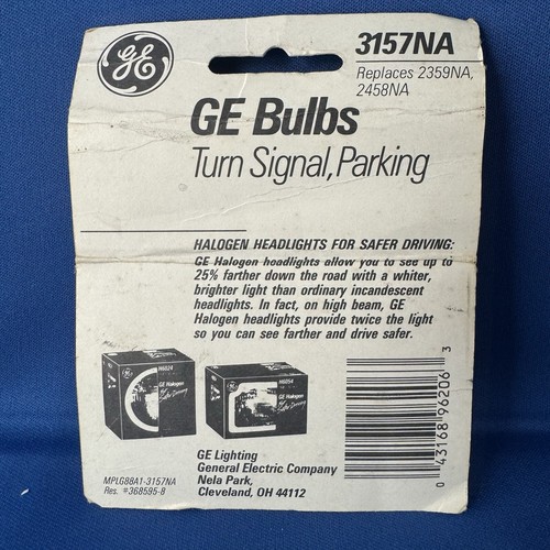 General Electric Turn Signal Bulbs 3157NA 12 Volt -NIB - Picture 5 of 12