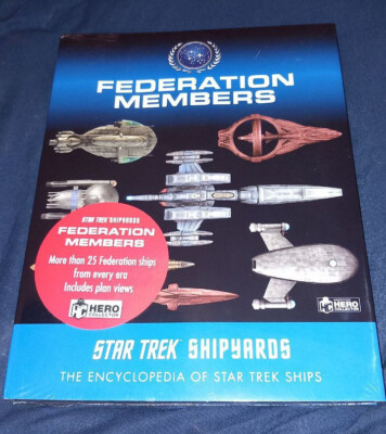 Star Trek Shipyards Federation Members Eaglemoss OVP Buch