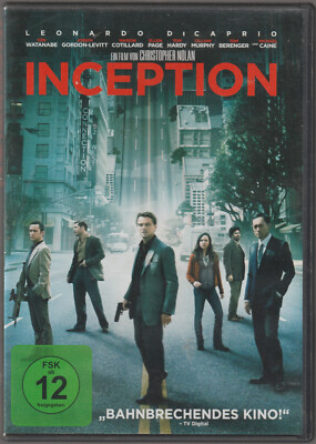 Inception - DVD 2010 - mit Leonardo Dicaprio
