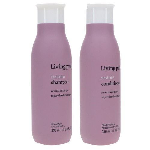 Living Proof Restore Shampoo 8 oz & Restore Conditioner 8 oz Combo Pack - Picture 6 of 8