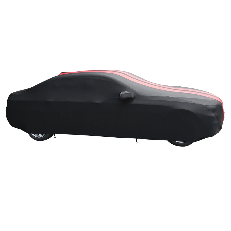 Cubierta completa para automóvil LEXUS LFA satinada elástica a prueba de polvo interior garaje tira roja Foto 4 de 4