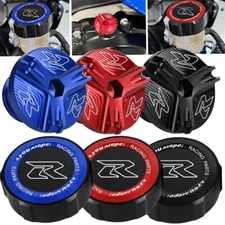 Front Brake Fluid Reservoir Cover Oil Filler Cap For SUZUKI GSXR 600/750/1000