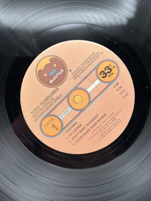 Todd Rundgren The Ever Popular Tortured Artist Effect Vinyl LP