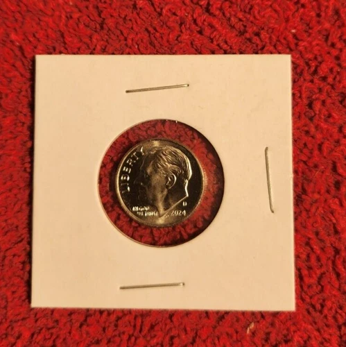 2024 D Roosevelt Dime Uncirculated 10 Cents BU Coin Denver 10c